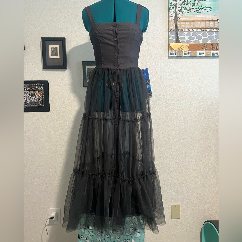 Good Time USA Sheer Tulle Dress
